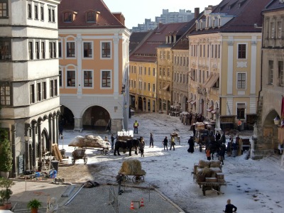 Die Altstadt von Görlitz ist oft Drehort für Filme
