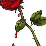 Tattoovorlage einer Rose